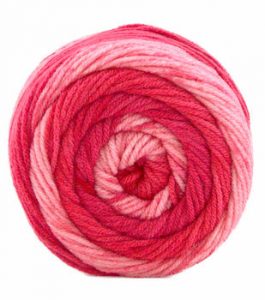 Sweet rolls yarn - pink