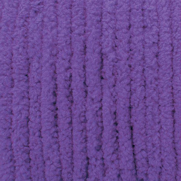 Pow purple bernat blanket brights