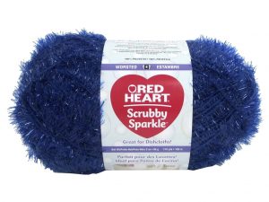 Redheart sparkle blueberry