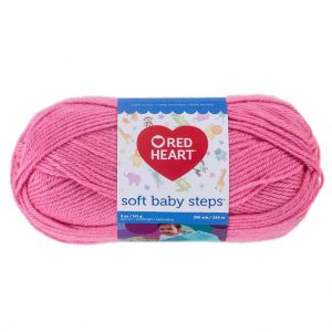 Strawberry-red-heart-baby-steps-yarn